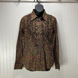 GEORG ROTH Ruffle Front Blouse